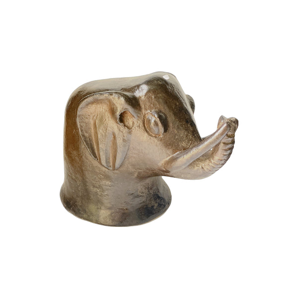 Elephant Clay Head